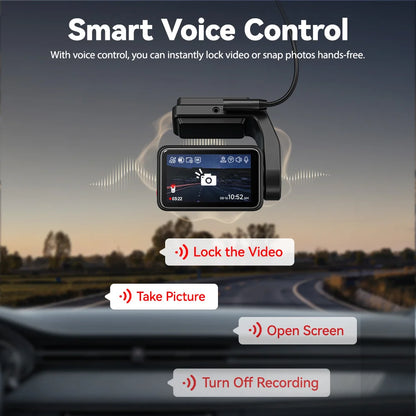 REDTIGER  A4 4k Dash Cam Front and Rear Drive Recorder