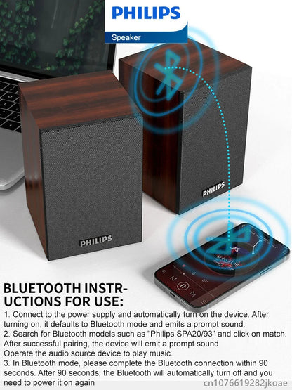 Philips SPA20 Speaker Bluetooth with 360 degree Surround Sound